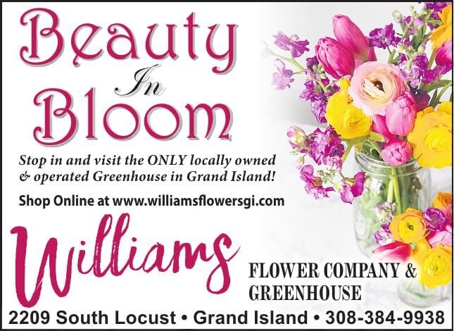 WILLIAMS FLOWER CO - Ad from 2023-08-12
